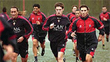 Iñaki Muñoz se entrena junto con Pipa Gancedo.