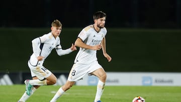 03/12/23 PARTIDO PRIMERA RFEF FEDERACION REAL MADRID CASTILLA SAN FERNANDO
THEO ZIDANE