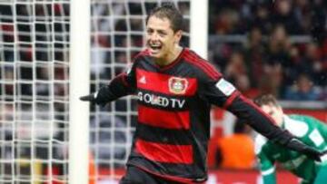 Chicharito el mejor jugador de la Bundesliga en Enero