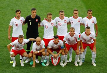 Once inicial de Polonia.