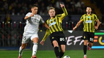 Arda Güler, ante el Kairat Almaty.