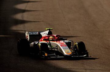 Roberto Merhi en pista.