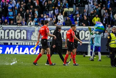 El gamberrismo aislado amarga el buen momento del Málaga