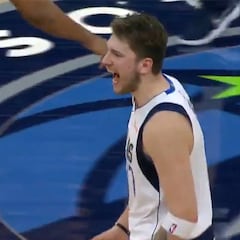 'All Doncic Star' y sus tres acciones para remontar el partido: ¡ojo al triple para la victoria!