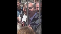 Kast se encuentra con la prensa argentina afuera de la Casa Rosada y esto ocurre: tenso momento