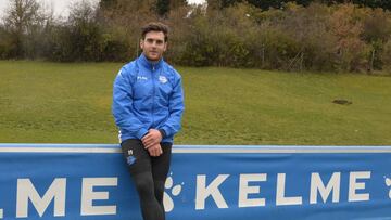 Ibai Gómez, en Ibaia.