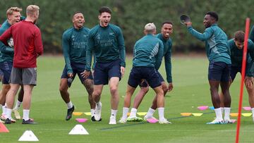 Arsenal will face PSV Eindhoven today after a 6-year absence from the Champions League and Gabriel Jesus tells what music they're using to get inspired.