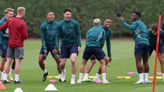 Arsenal have found the perfect music to train