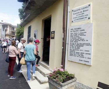 "Fausto Coppi fue un dios dentro y fuera de la carretera"