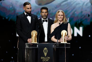 Hampton y Donnarumma ganan el premio Yashin.