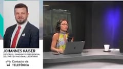 Johannes Kaiser explotó contra Constanza Santa María y esto pasó en programa en vivo: “Hasta luego”