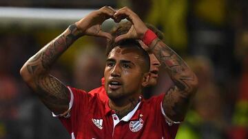 Arturo Vidal anotó su gol número 100 como profesional