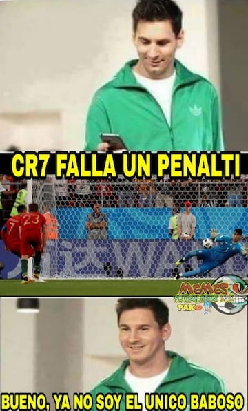 Los memes del empate entre Portugal e Irán