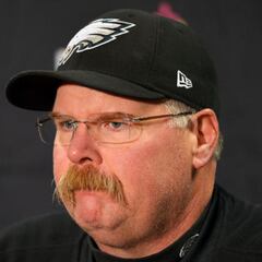 What was Andy Reid’s record with the Eagles? Did he win the Super Bowl in Philadelphia?