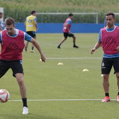 Benito y Doncel buscan minutos antes del estreno liguero