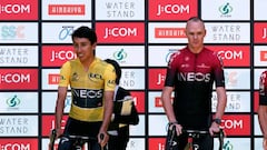 Egan Bernal destaca su relaci&oacute;n con Chris Froome de cara al Tour