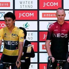 Egan Bernal destaca su relación con Chris Froome de cara al Tour