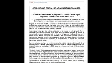 La verdad sobre las antenas que supuestamente donó Elon Musk a Colombia: la CCCE lo desmiente