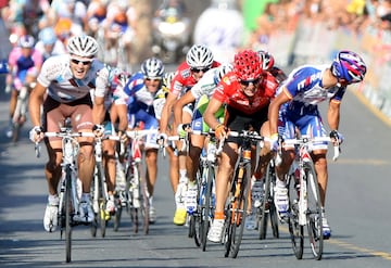 El ciclista italiano gan la Vuelta a Espa?a en 2010, era su primera participacin en la ronda espa?ola.