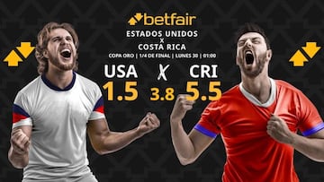 Estados Unidos vs. Costa Rica: horario, dónde ver y pronósticos de la Copa Oro