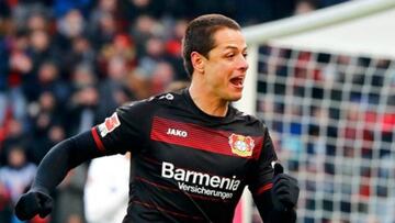 'Chicharito', nombrado jugador del mes en la Bundesliga