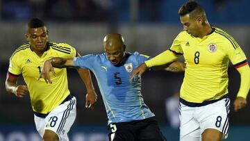 Colombia y Uruguay se enfrentan este martes en Barranquilla por las eliminatorias