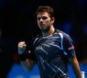 Wawrinka completa con Federer las semifinales del Masters
