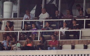 Cristiano Ronaldo in the stands