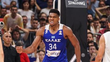 Giannis Antetokounmpo, fuera del Mundial