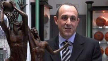 <b>CONTENTO. </b>Messina confesó en el Foro Ferrándiz-AS que se siente muy a gusto en el Real Madrid.