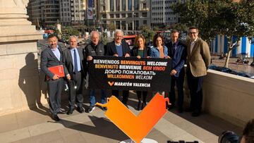 Presentaci&oacute;n del Marat&oacute;n Valencia Trinidad Alfonso EDP 2019.