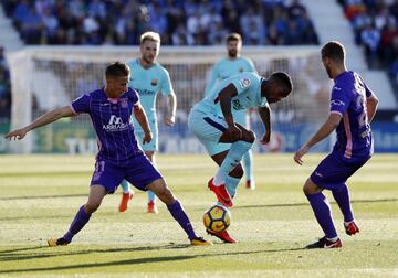 Semedo con el balón. 
