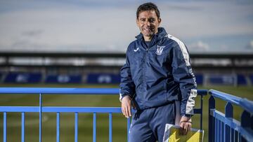 Asier Garitano, entrenador del Leganés.