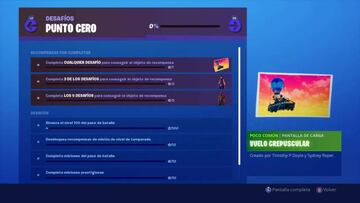 Guía para completar los desafíos de Punto Cero en Fortnite