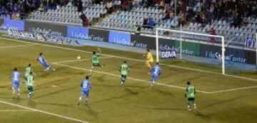 Gol de Sarabia. 2-1.