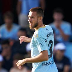 Aprobados y suspensos del Celta: Mingueza mete la pata en su primera misión como celeste