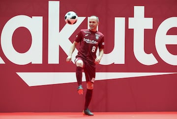 Andrés Iniesta unveiled by Vissel Kobe - in pictures