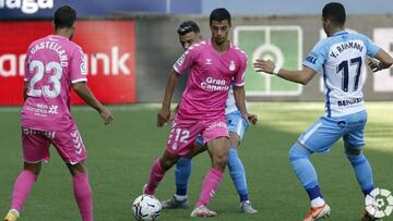 Málaga 0-0 Las Palmas: resumen y resultado del partido
