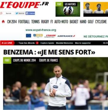 Portadas de la prensa extranjera