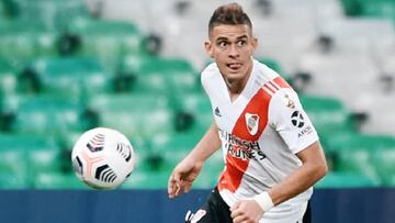 Rafael Santos Borré, delantero de River Plate, regresaría para la última fecha de la fase de grupos de la Copa Libertadores. Podría ser su último partido