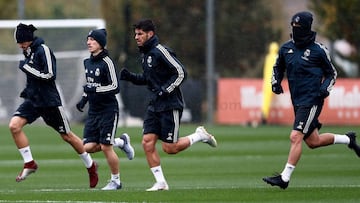 Real Madrid: Ramos, Keylor train as Los Blancos prepare for Eibar