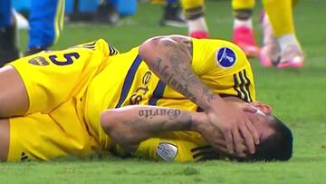 Golpearon a Gary Medel en el Cruzeiro-Boca y Wilmar Roldán no lo vio: batalla por el ‘Pitbull’