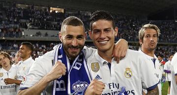 Su segunda Champions llegó en Kiev frente a Juventus. Nuevamente no fue tenido en cuenta y desde la tribuna vio la final.
