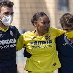 La futbolista y atleta Salma Paralluelo se rompe el cruzado
