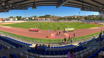 Estadio municipal de Arganda del Rey.