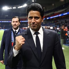 Thierry Henry a Al-Khelaifi: “Quiero que el PSG gane la Champions League”