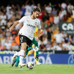 Nico González no salta al césped de Paterna