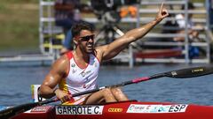 El K4 500 de Craviotto, Toro, Cooper y Germade es de plata