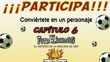 ¿Quieres convertirte en un personaje de Los Futbolísimos?