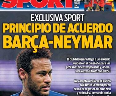 Barcelona and Neymar have agreement in principle - report